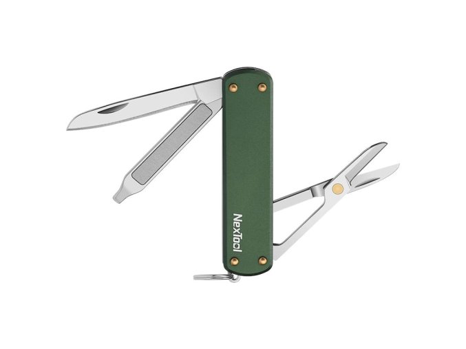 Nůž kapesní MINI POCKET multifunkční ZELENÝ