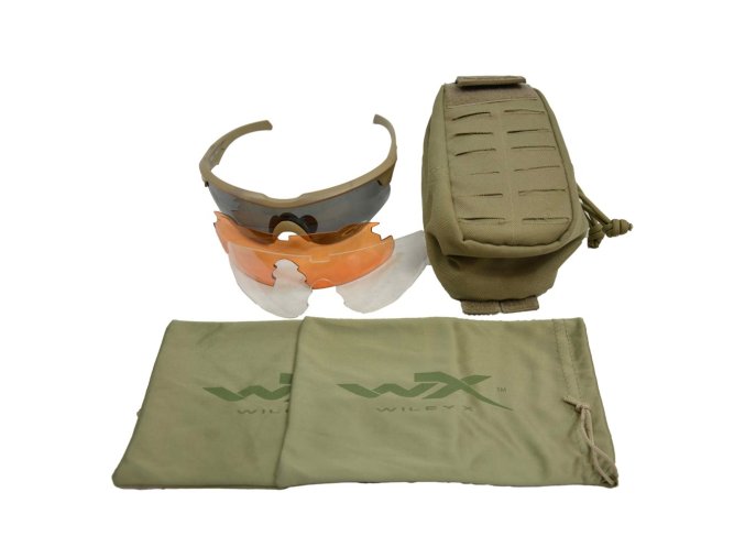 Brýle SABER ADVANCED sada 3 skla TAN rám s pouzdrem použité