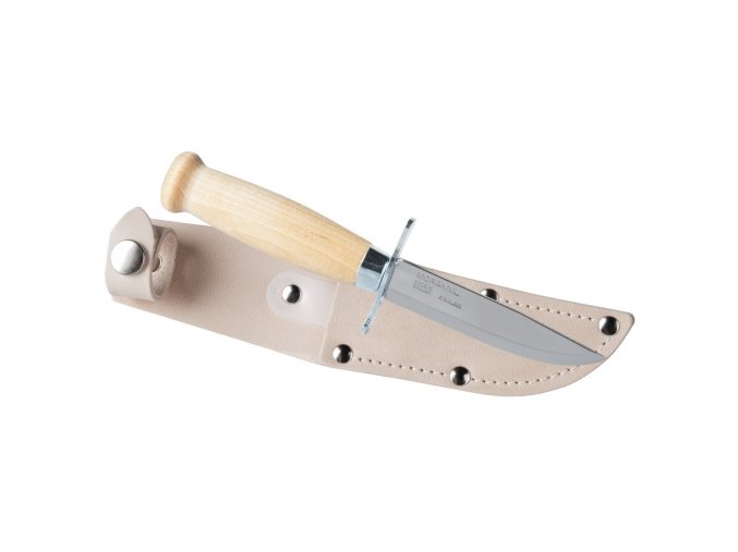 Nůž MORA SCOUT 39 (S) NATURAL + kožené pouzdro
