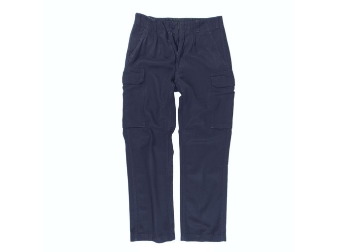 Kalhoty BW MARINE NAVY DECK MODRÉ použité