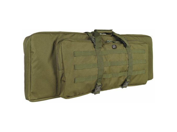 Taška na dvě pušky 90cm MODULAR s popruhy na záda ZELENÁ