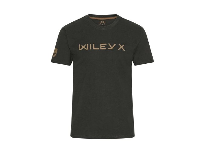 Triko CANYON HORIZONTAL s krátkým rukávem ZELENÉ