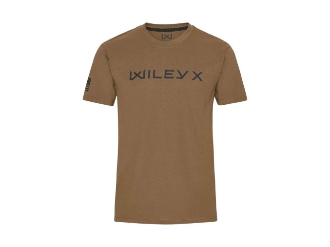 Triko CANYON HORIZONTAL s krátkým rukávem COYOTE BROWN