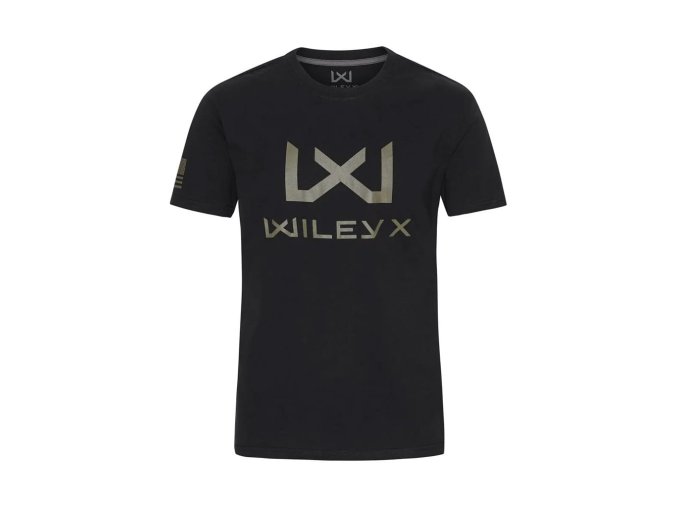 Triko CANYON WX s krátkým rukávem ČERNÉ