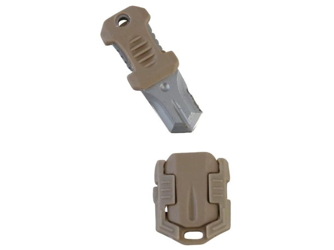 Nůž taktický MOLLE mini COYOTE