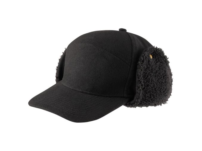 Čepice zimní Lumberjack ČERNÁ