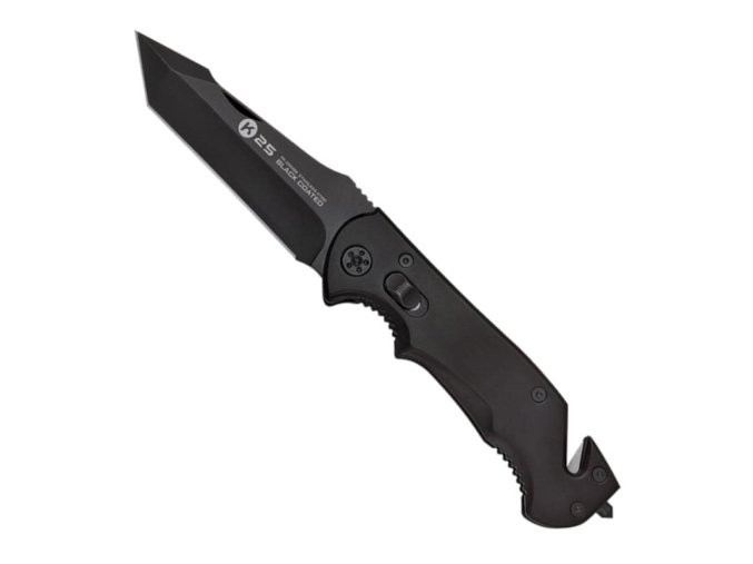 Nůž zavírací 25088 černá čepel ČERNÝ