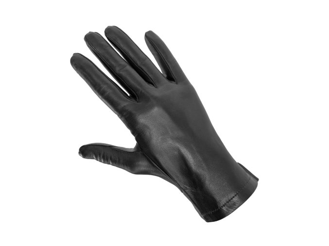 Rukavice dámské FRANCOUZSKÉ kožené ČERNÉ