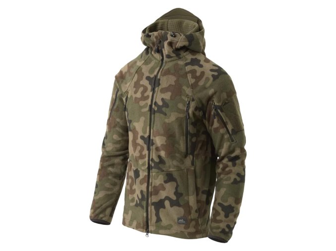 Bunda PATRIOT MK2 Hybrid fleece WOODLAND POLSKÝ