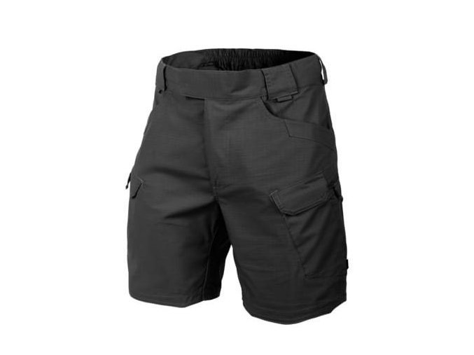 Kraťasy URBAN TACTICAL® 8,5" rip-stop stretch ČERNÉ