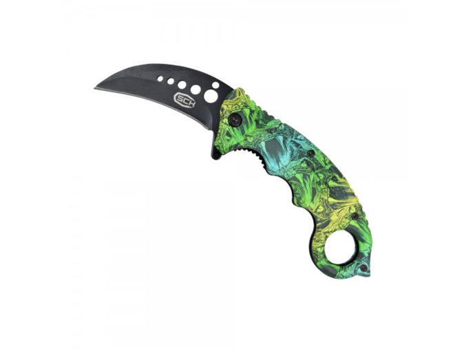 Nůž SCK Karambit Viper green