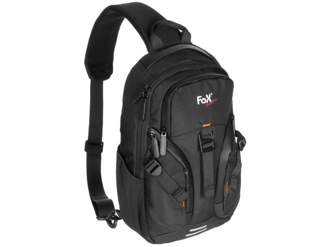 Batoh TRAVEL SLING přes jedno rameno ČERNÝ