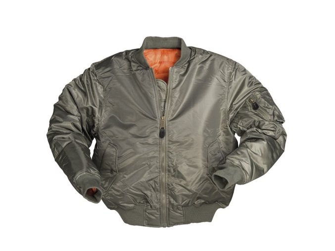 Bunda pilotní bomber TYP MA1® PES ZELENÁ