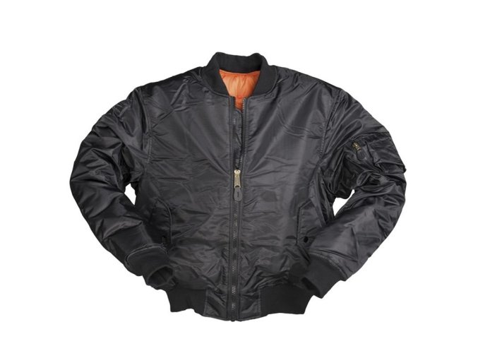 Bunda pilotní bomber TYP MA1® PES ČERNÁ
