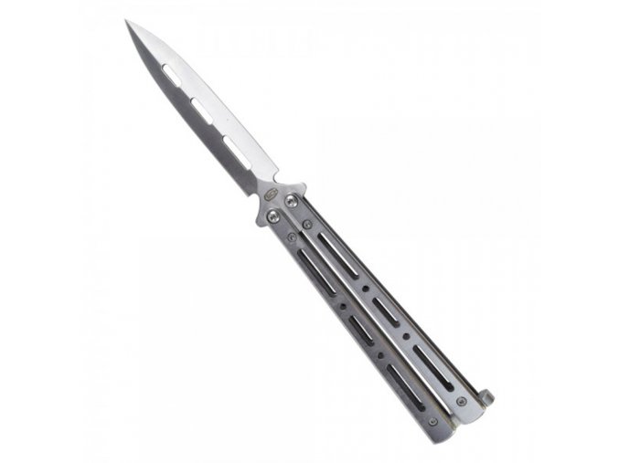 Nůž motýlek SCK Spear silver