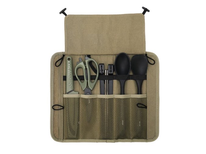 Set nástrojů OUTDOOR na vaření včetně obalu