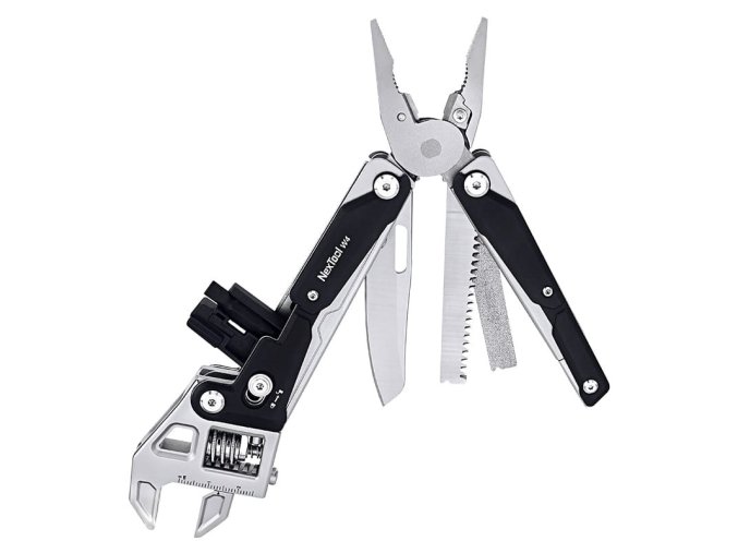 Kleště multifunkční Adjustable Wrench W4 s francouzským klíčem