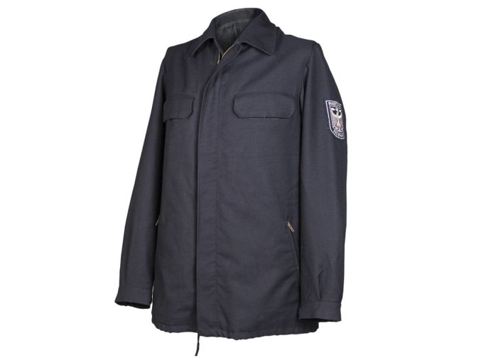 Bunda BW Feuerwehr Uniform pro hasiče TEMNĚ MODRÁ použitá