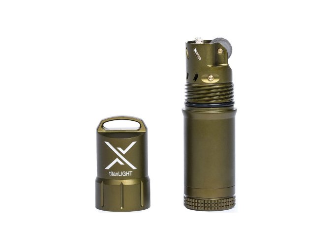 Zapalovač titanLIGHT™ voděodolný ZELENÝ