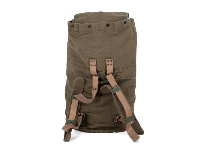 Vak lodní maďarský HNĚDÝ kožené popruhy orig. použitý