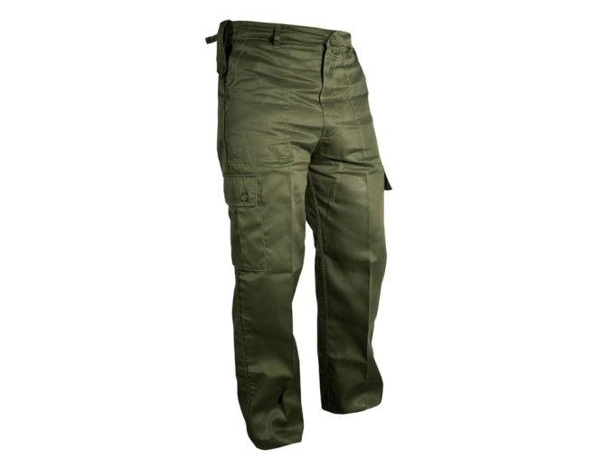 Kalhoty britské KOMBAT ZELENÉ