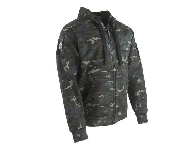Mikina s kapucí SPEC-OPS maskování BTP BLACK