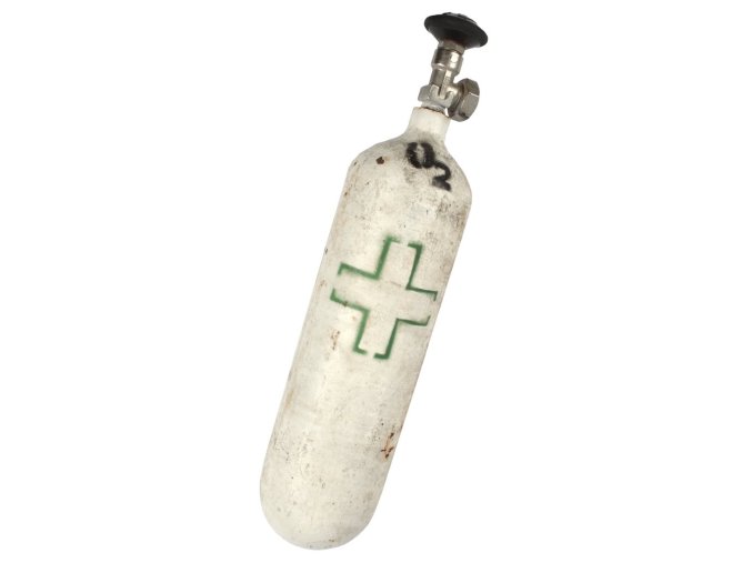 Láhev přenosná kyslíková OXYGEN použitá