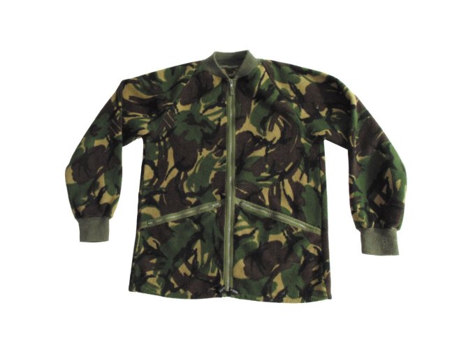 Bunda fleece britská DPM použitá