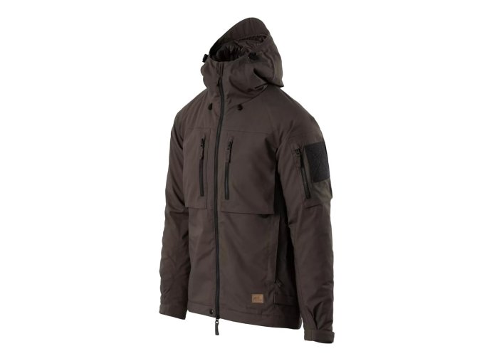 Bunda YUKON WINTER DuraCanvas® EARTH BROWN/ČERNÁ