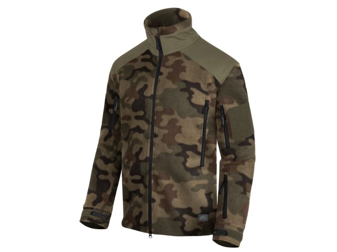 Bunda LIBERTY Heavy fleece PL WOODLAND