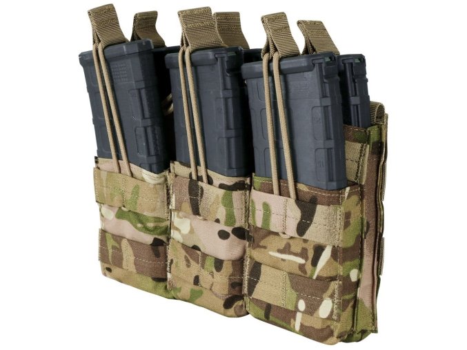 Sumka MOLLE trojitá na zásob. 6xM16 otevř. MULTICAM®