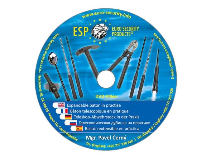 DVD ESP Teleskopický obušek v praxi ENG