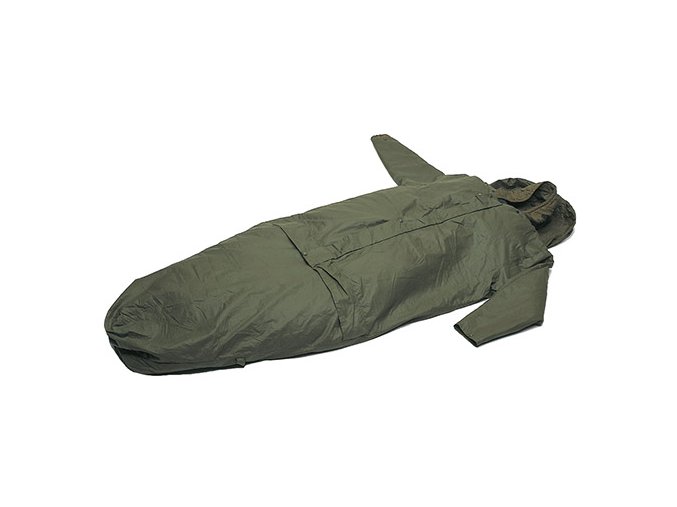 Spacák BW dvojdílný s rukávy ZELENÝ použitý