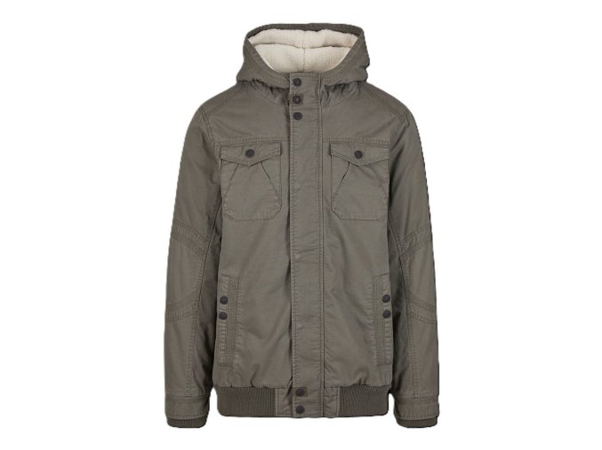 Bunda MEADOW zateplená ZELENÁ