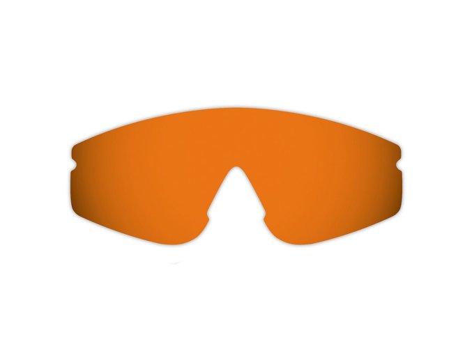Sklo náhradní pro brýle RAPTOR ORANŽOVÉ