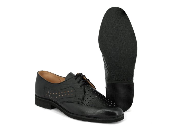 Polobotky 97 perforované AČR ČERNÉ