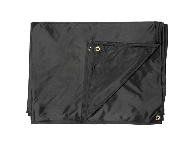 Plachta nepromokavá lehká 3 x 5 m ČERNÁ