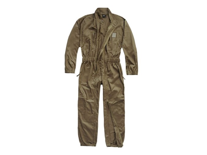 Kombinéza PILOT celorozepínací přední zipy ZELENÁ