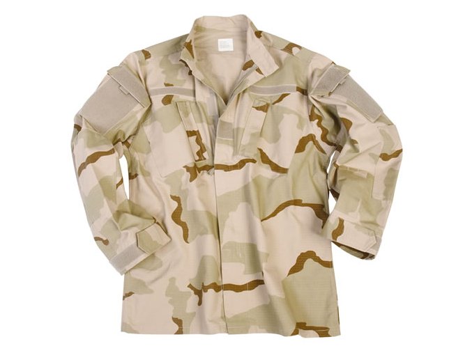 Blůza US typ ACU rip-stop polní 3-COL DESERT