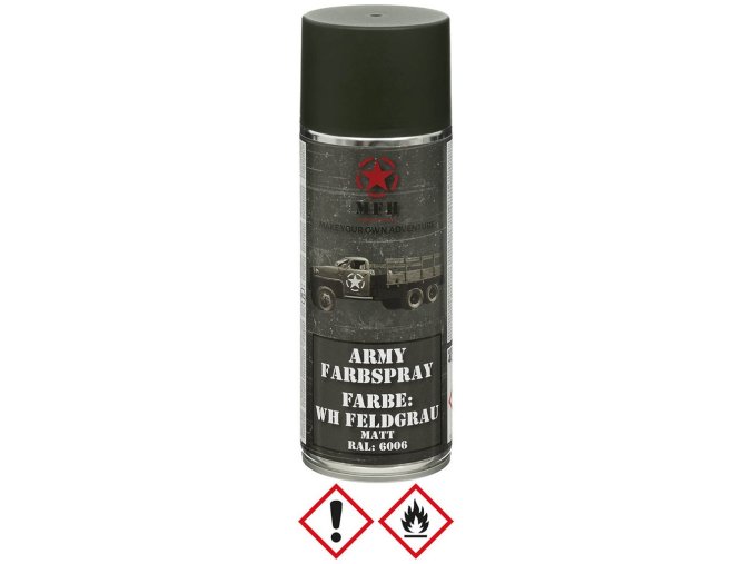 Barva ARMY ve spreji 400ml WH FELDGRAU