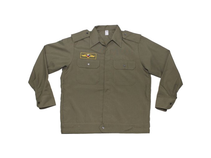 Košile ČSLA bundoška ZELENÁ