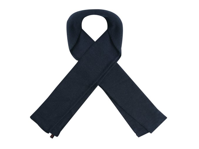Šála vlněná dvouvrstvá NAVY BLUE