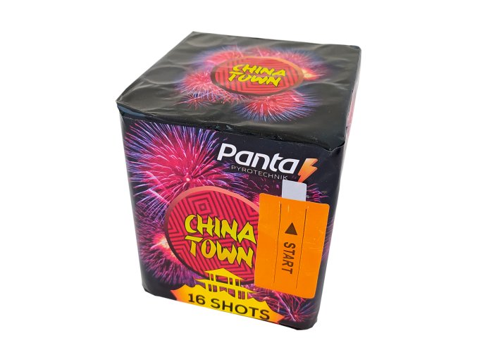 Pyrotechnika Kompakt 16ran / 20mm China Town