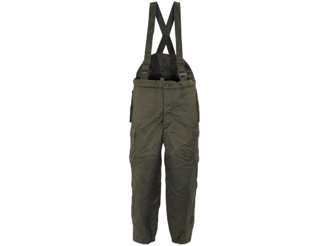 Kalhoty RAKOUSKÉ termo na kšandy ZELENÉ použité