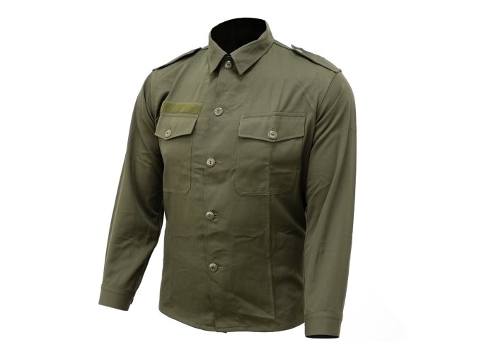 Blůza typ 75 rakouská ZELENÁ použitá