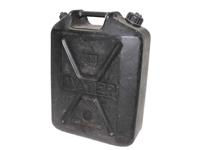 Kanystr BRITSKÝ na vodu 20 L plastový použitý