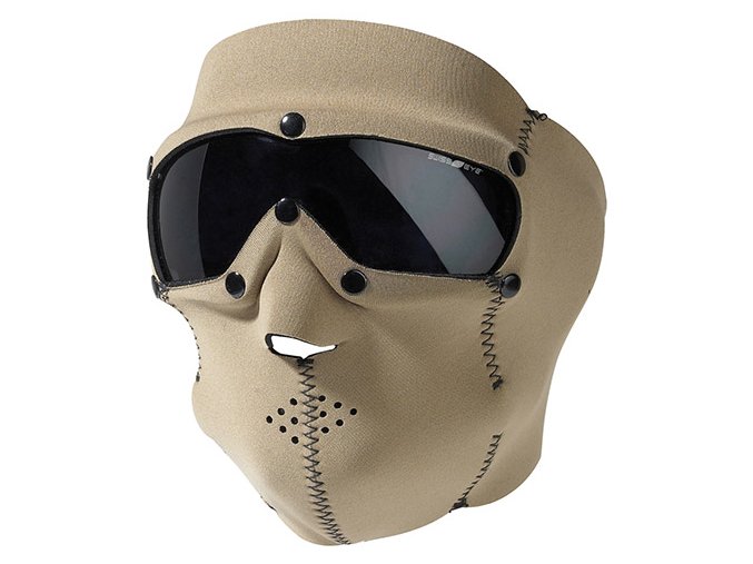 Maska celoobličejová BASIC NEOPREN s brýlemi COYOTE