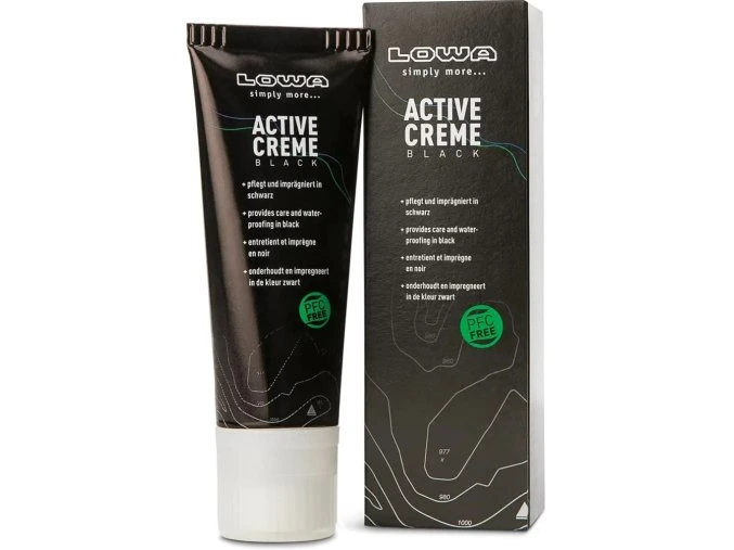 Krém ACTIVE na boty 75 ml ČERNÝ