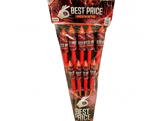 Pyrotechnika Rakety Best Price set 9ks