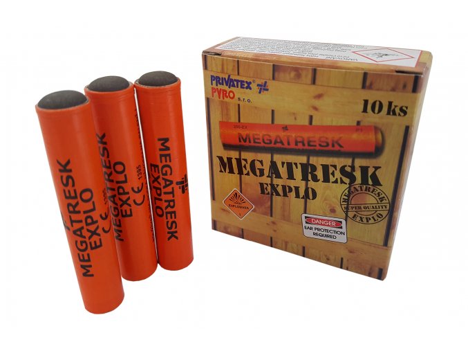 Pyrotechnika Petardy MEGATRESK škrtací 10ks